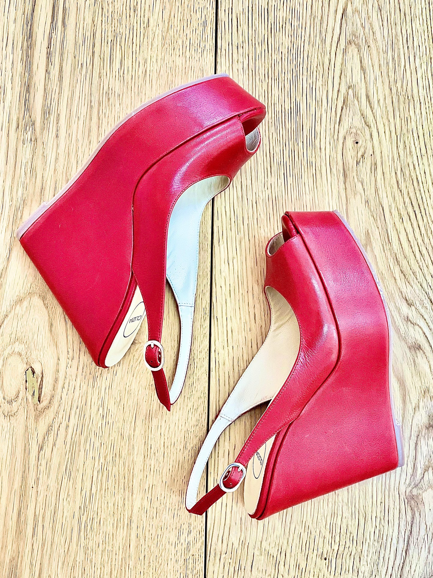CARACAS LEATHER RED