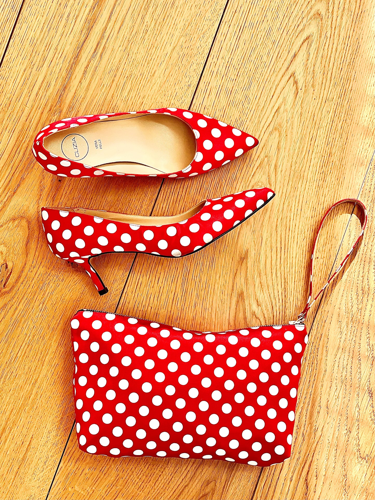 GAIA POLKA DOTS RED