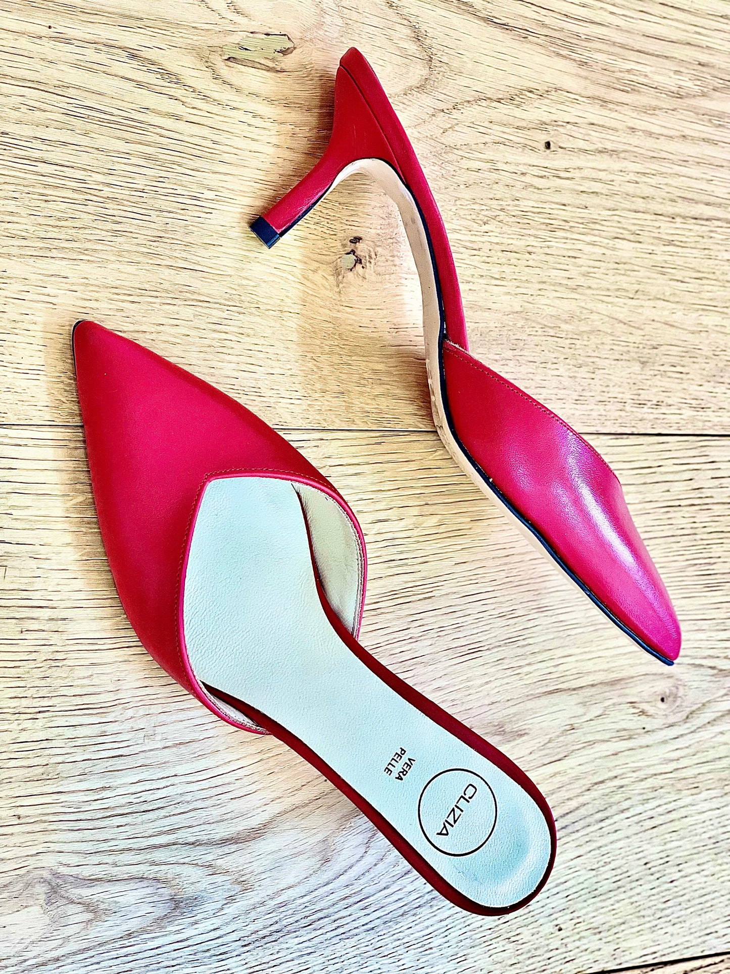 VIKY LEATHER RED