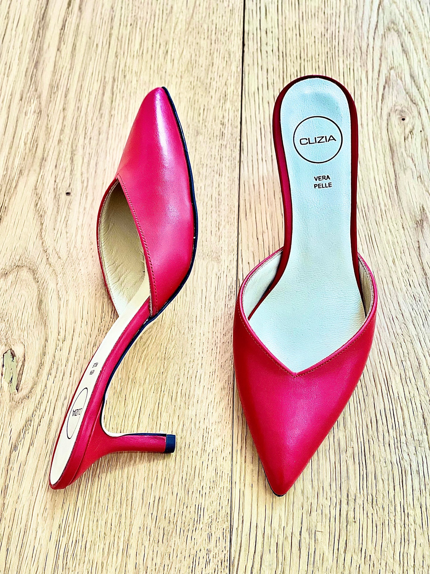 VIKY LEATHER RED