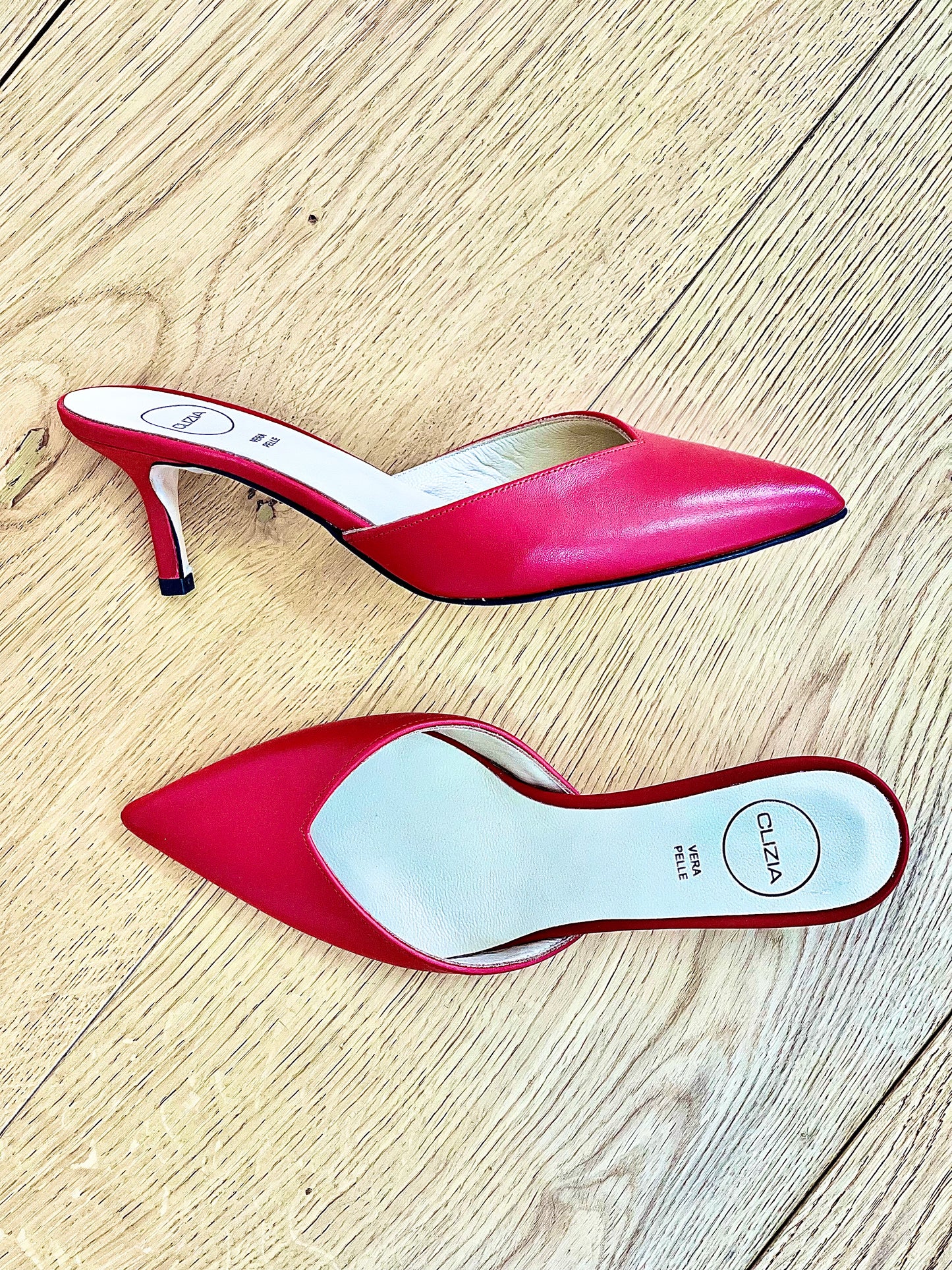 VIKY LEATHER RED