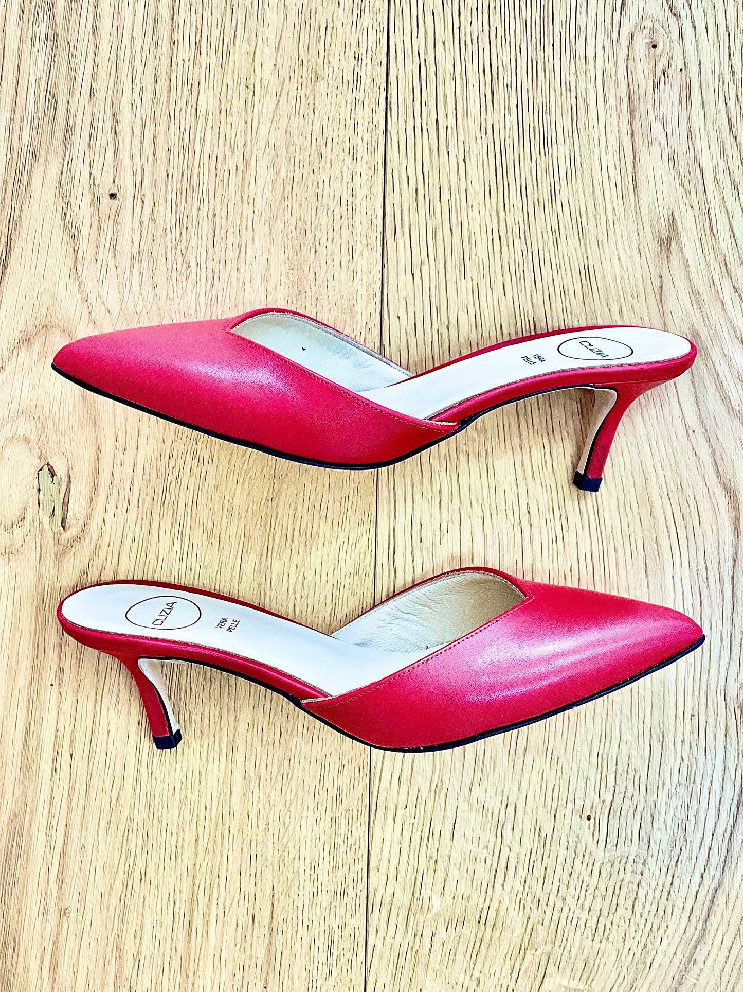 VIKY LEATHER RED