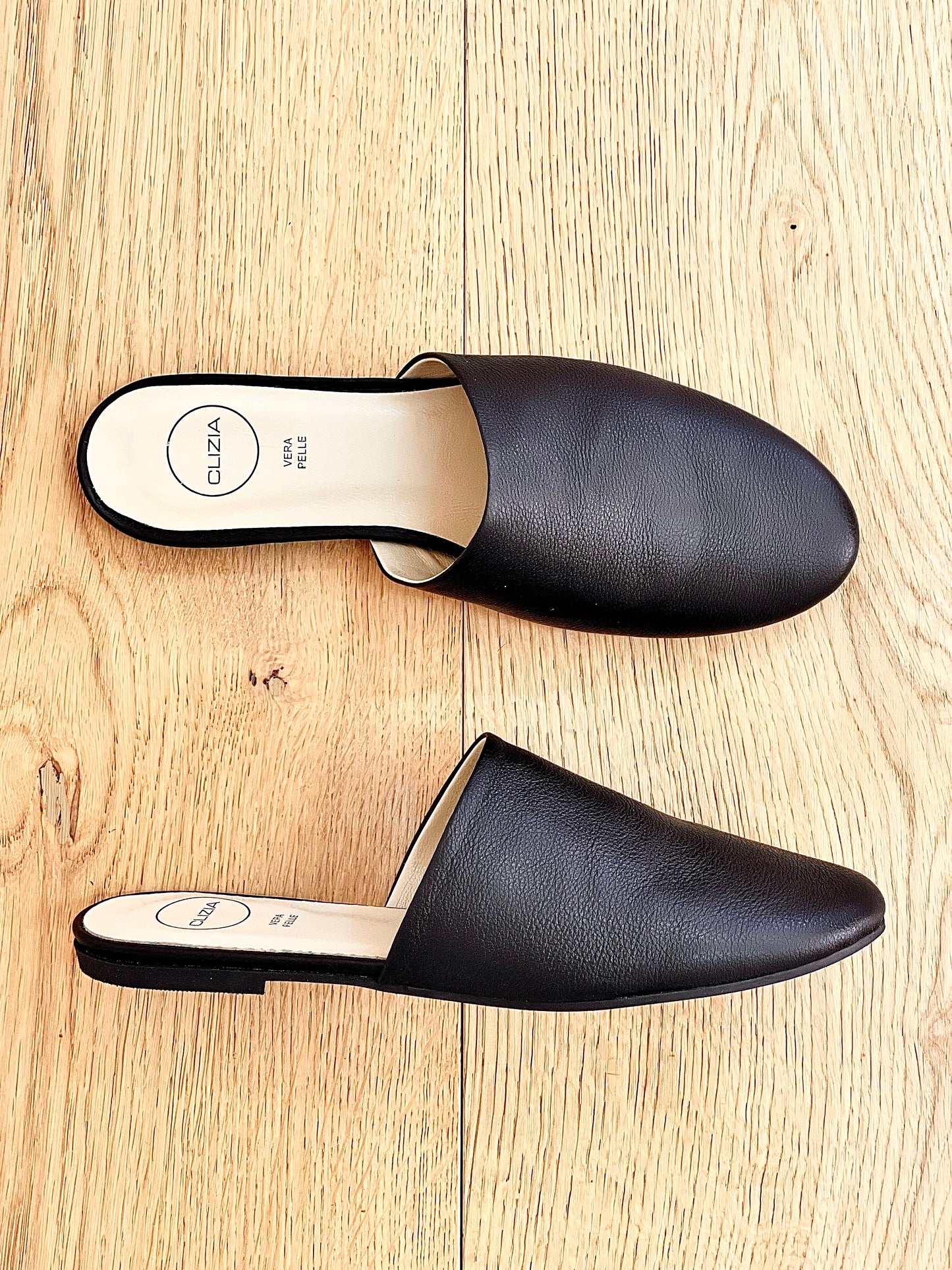 DARCY LEATHER CZARNY