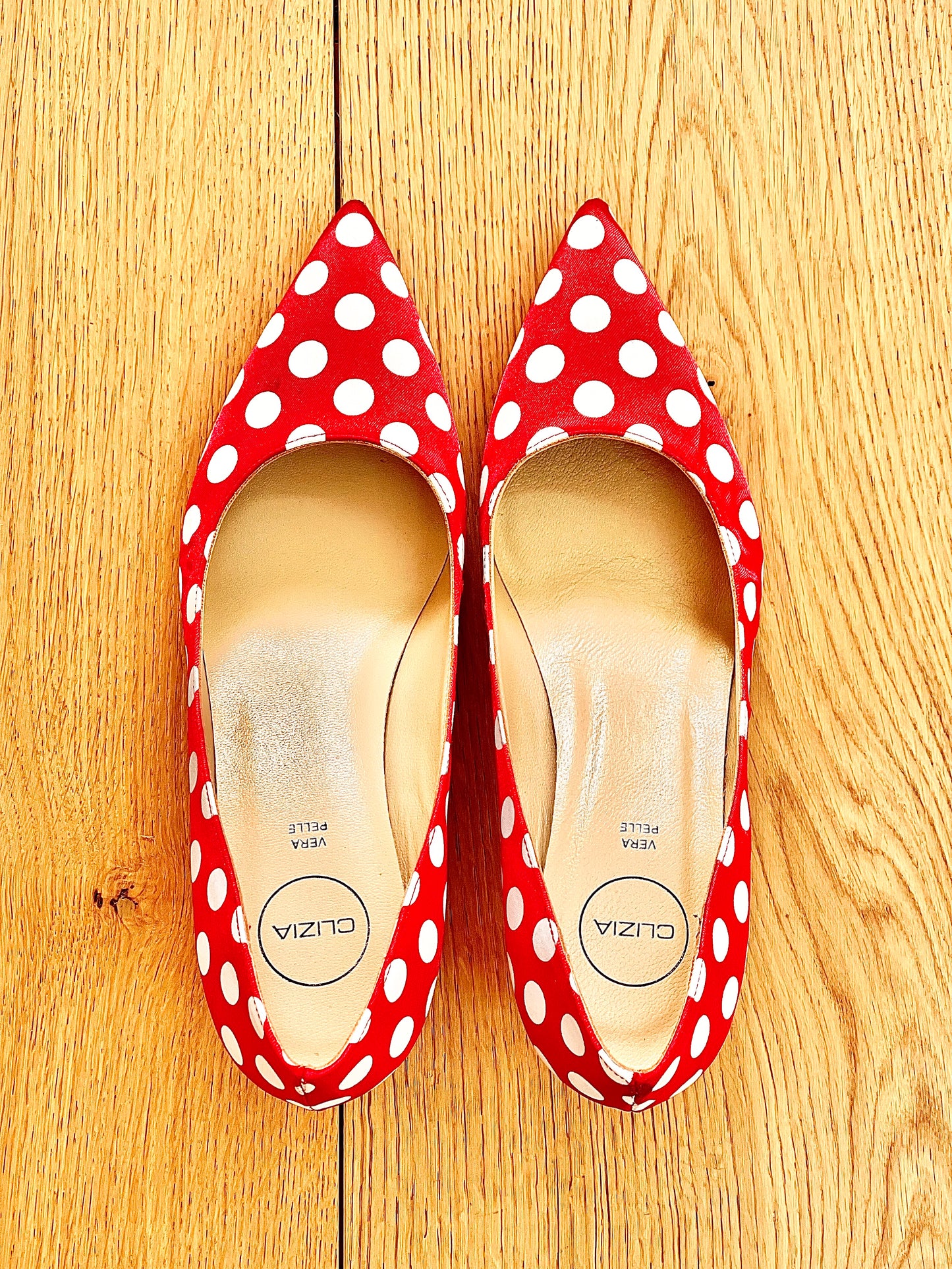 GAIA POLKA DOTS RED