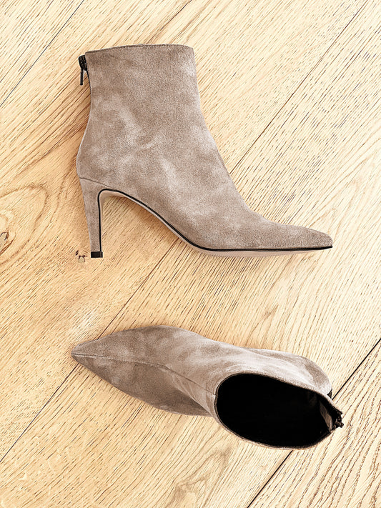 IRIS SUEDE TAUPE
