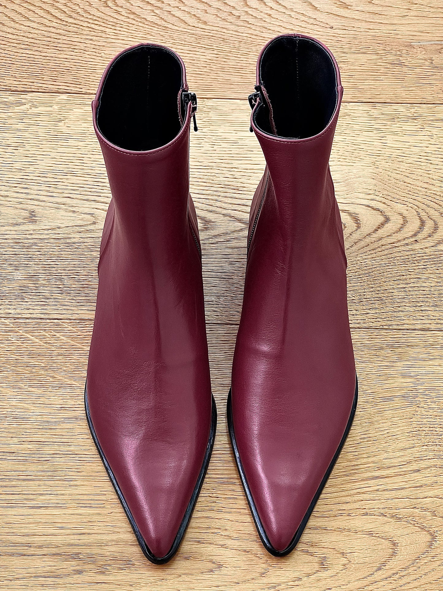 ANDERS BURGUNDY LEATHER