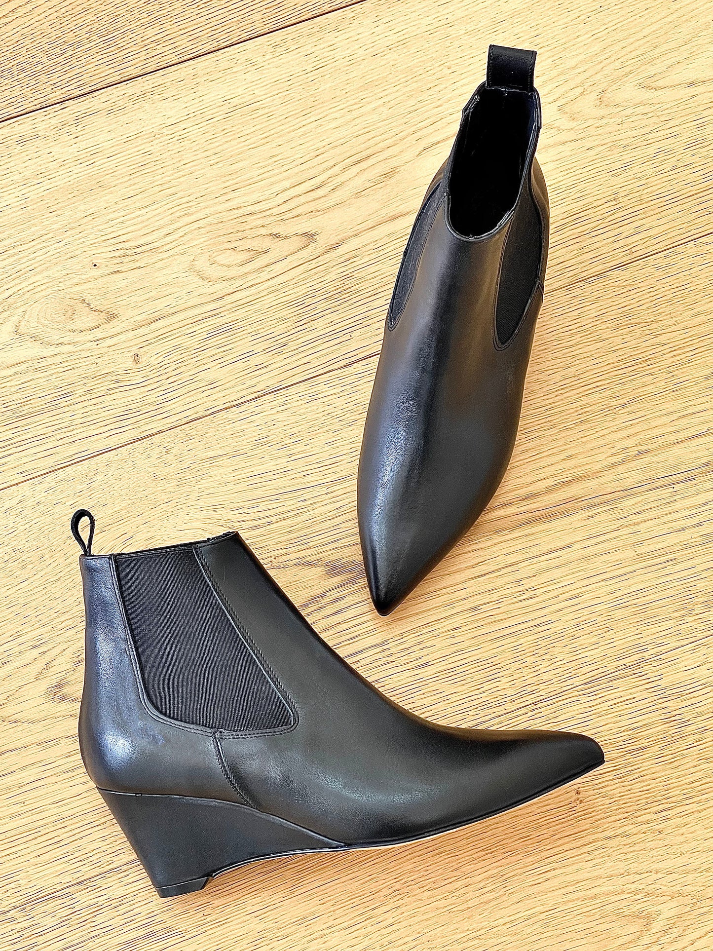 SHADIA LEATHER PRETO
