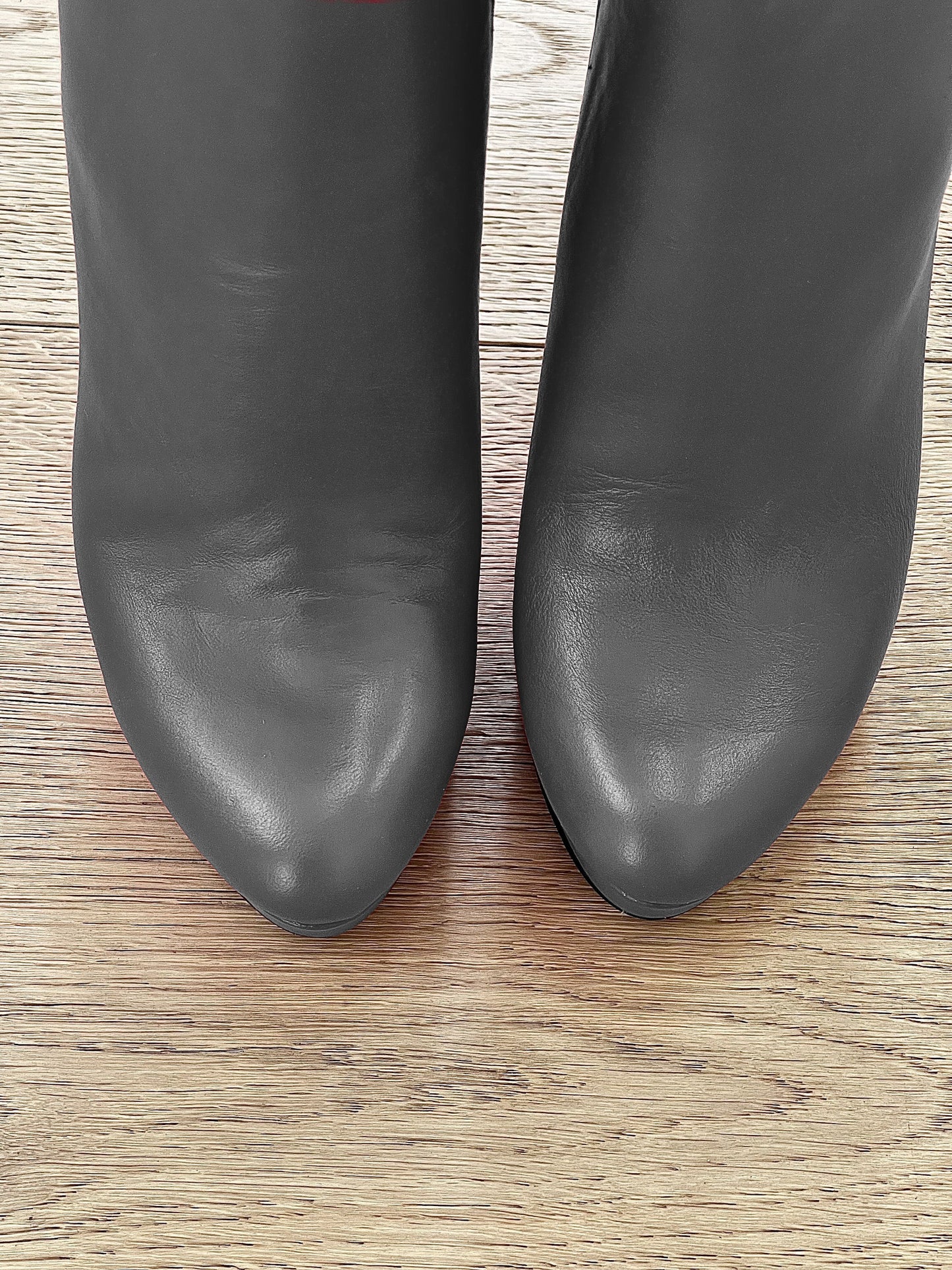 LOREN LEATHER CINZENTO