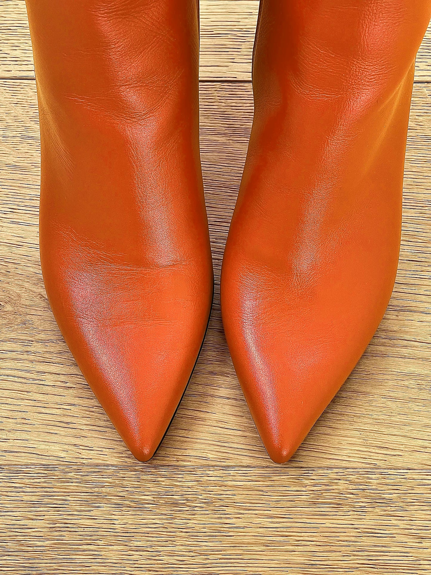 KAORI LEATHER LARANJA