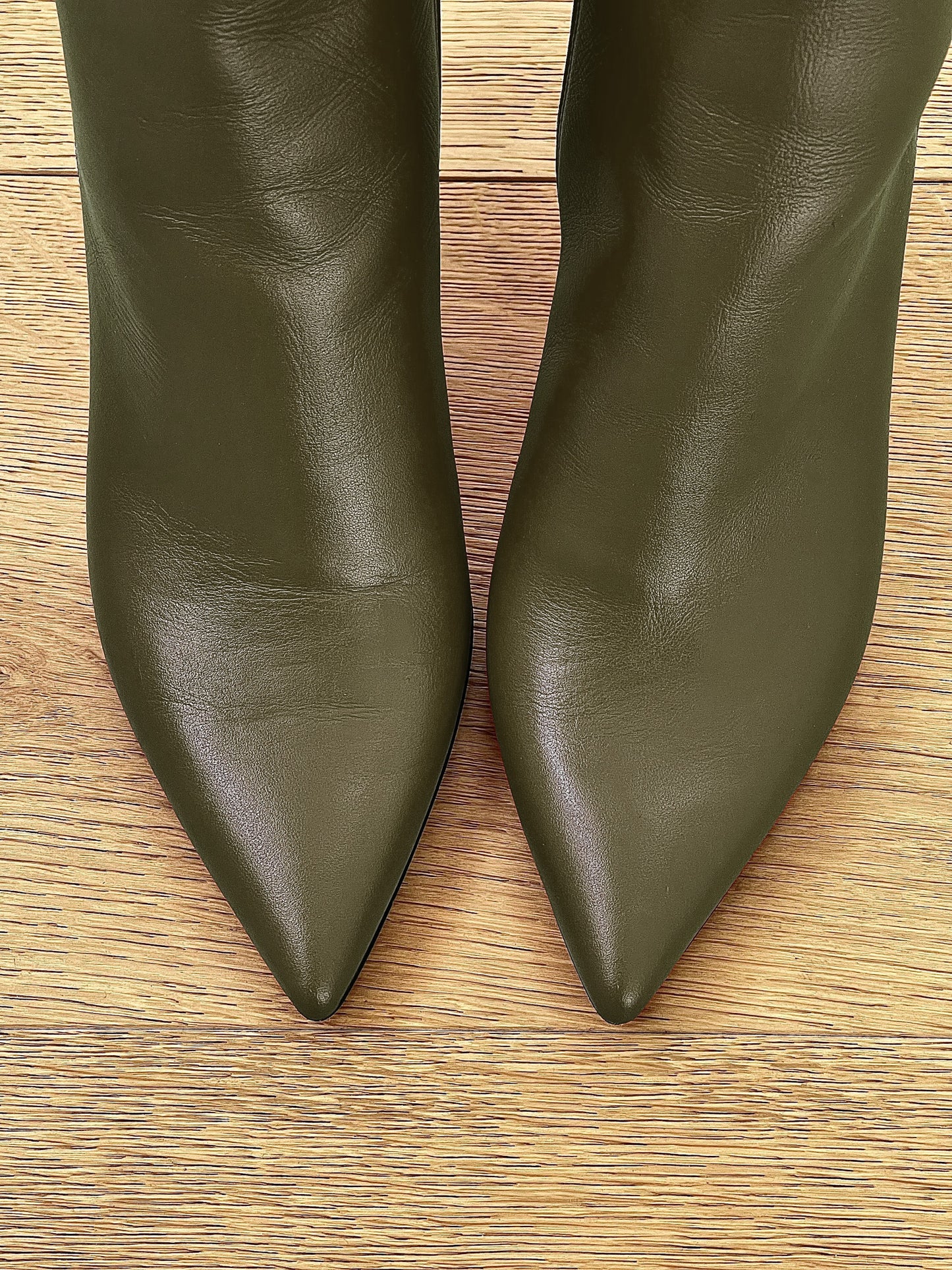 KAORI LEATHER KHAKI