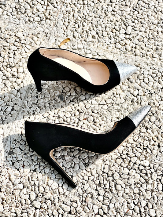 QUARTZO PRETO/PRATEADO