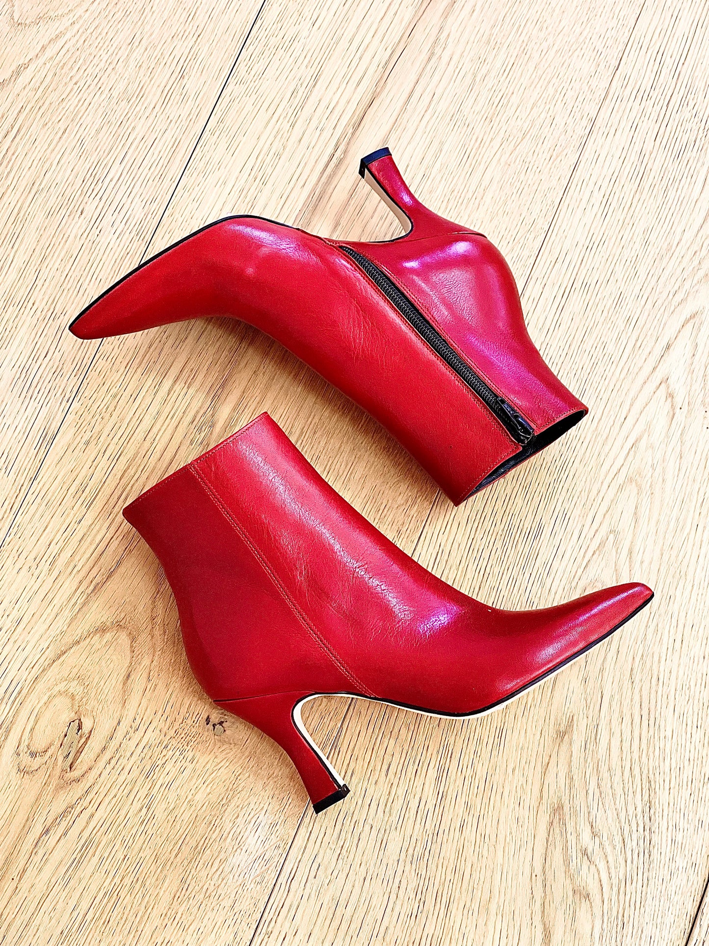 KAORI LEATHER VERMELHO