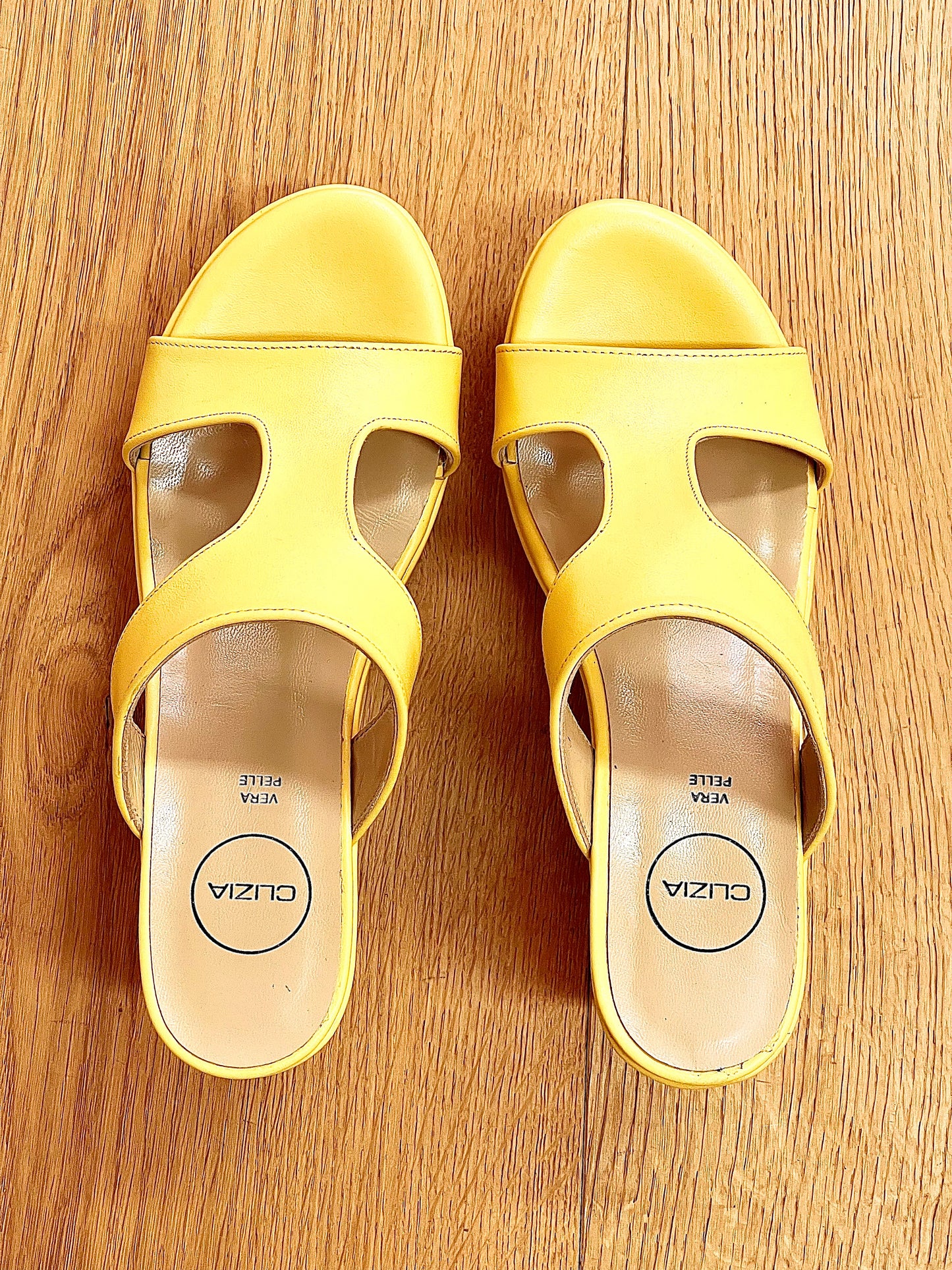 COURO EVA AMARELO