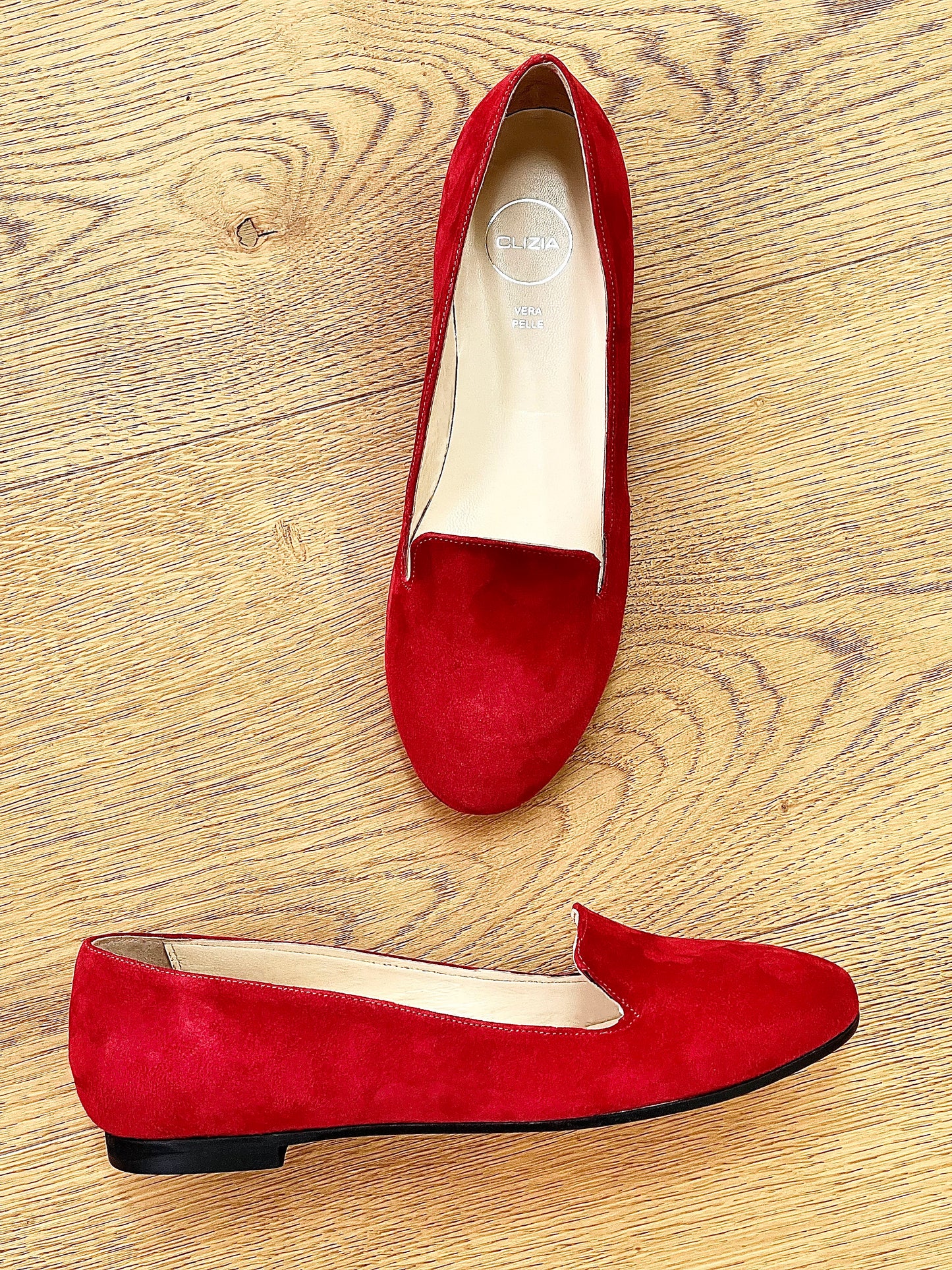 RED SUEDE DOLORES