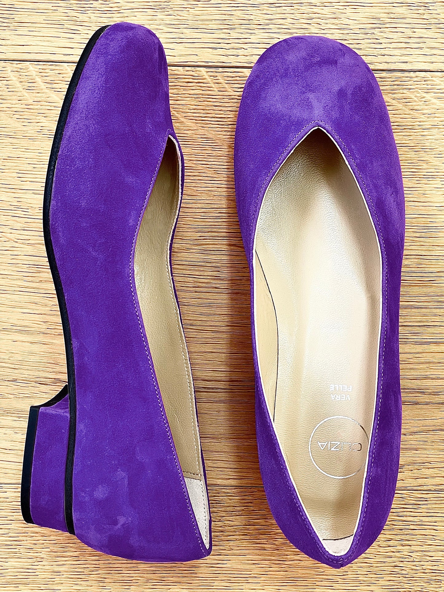 ANJA VIOLET PIELE DE CĂPRIOARĂ