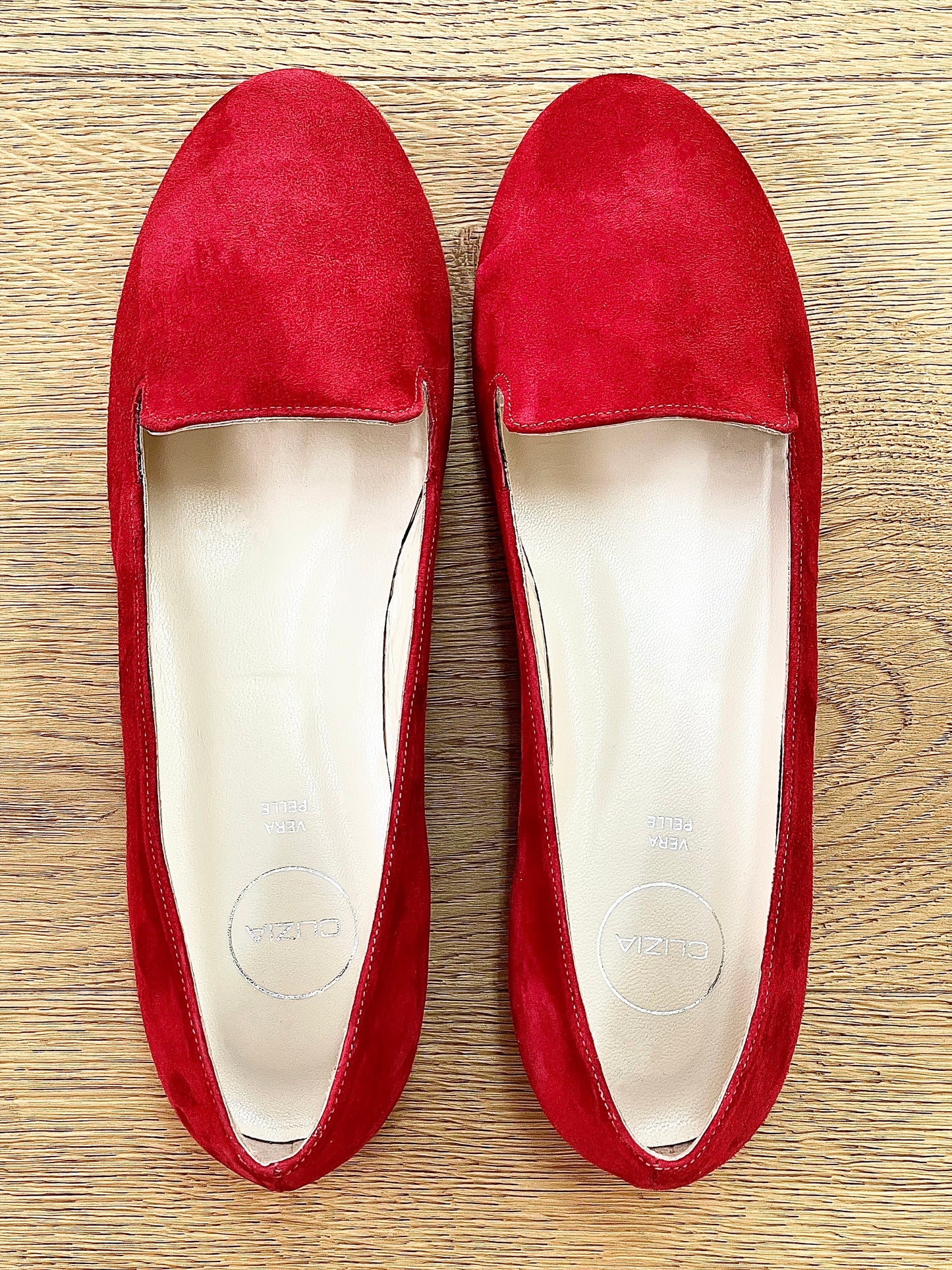RED SUEDE DOLORES