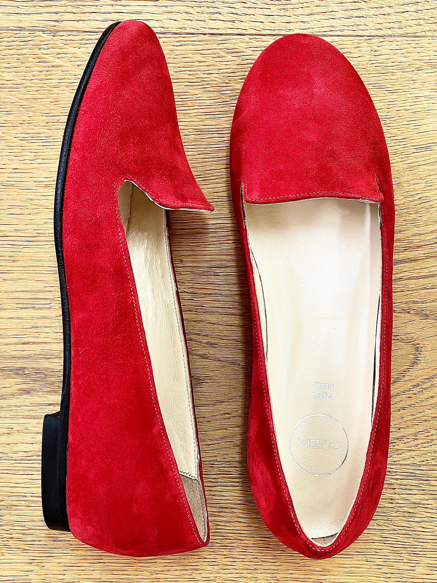 RED SUEDE DOLORES