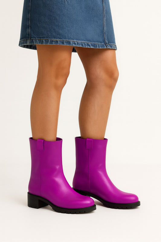 ATLANTE DIN PIELE FUCHSIA