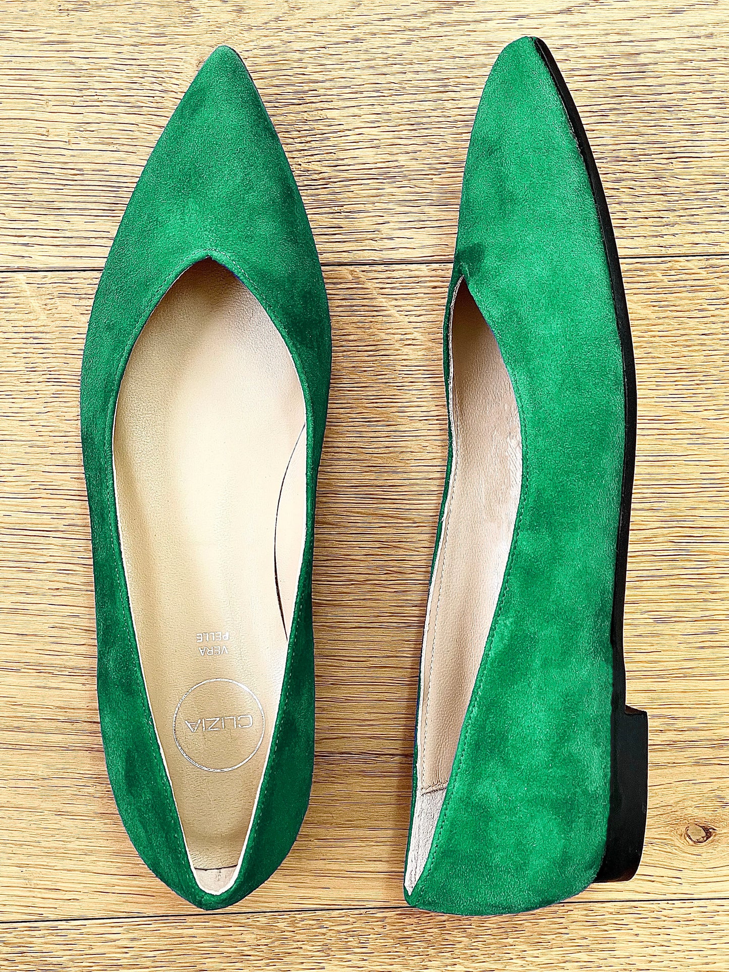 SWAMI PIELE DE CĂPRIOARĂ VERDE