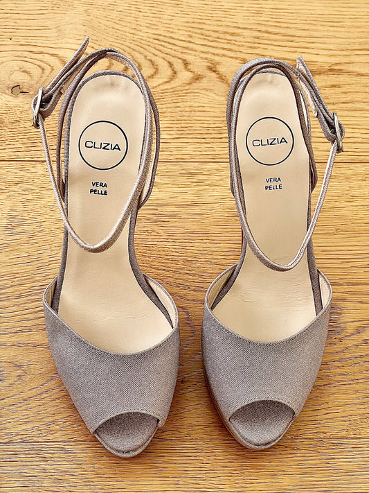 BERTA CU Sclipici argintiu