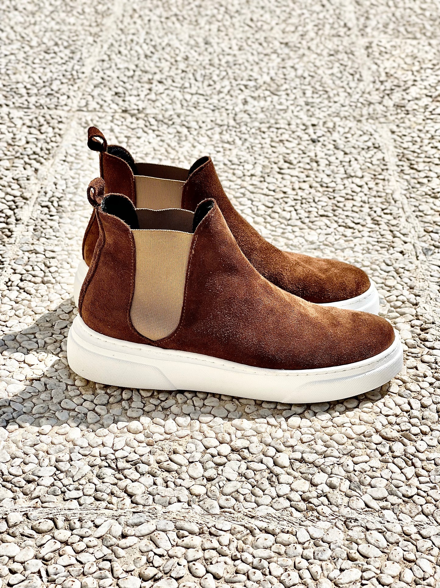 TELLY SUEDE COGNAC