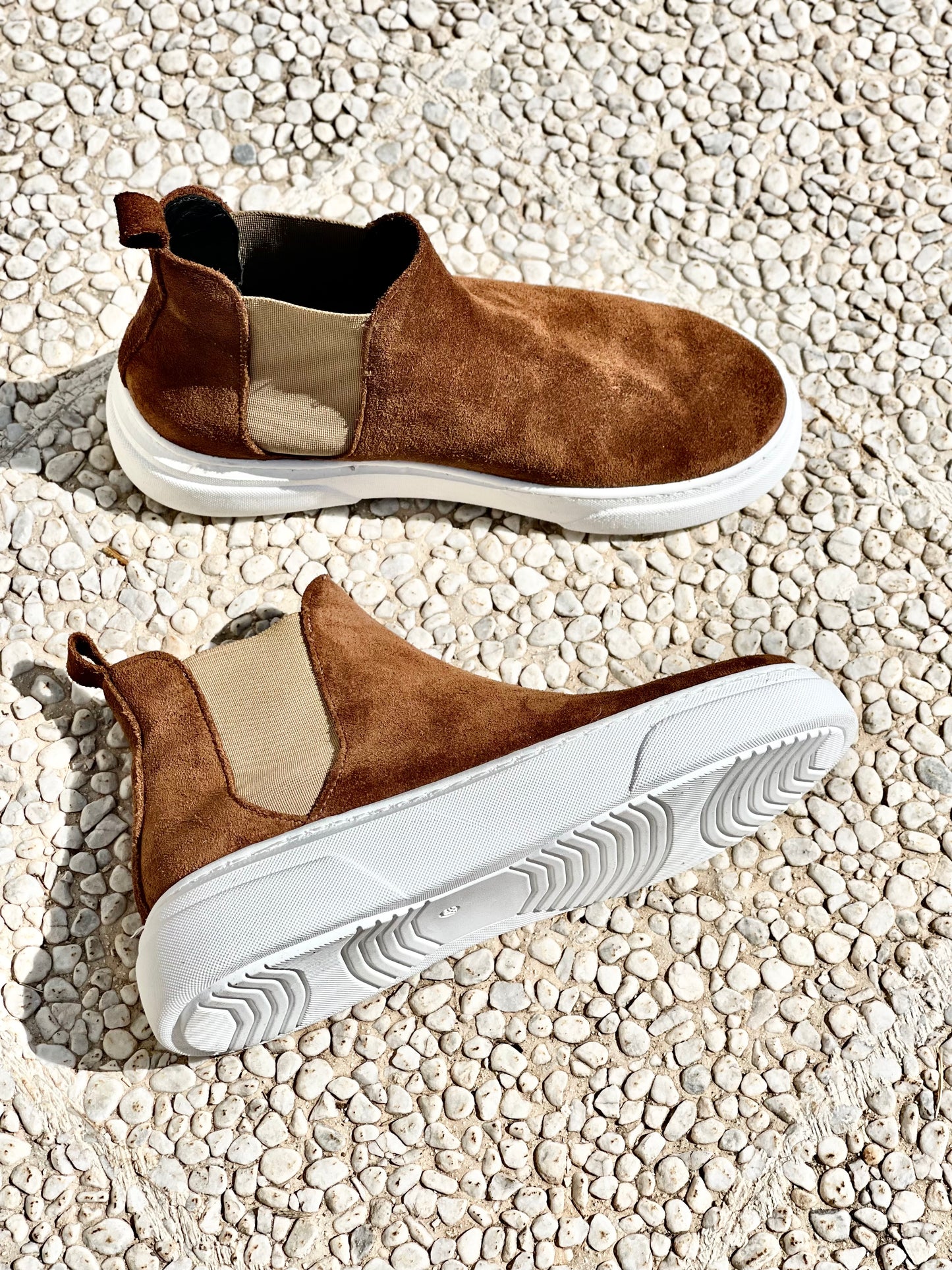 TELLY SUEDE COGNAC