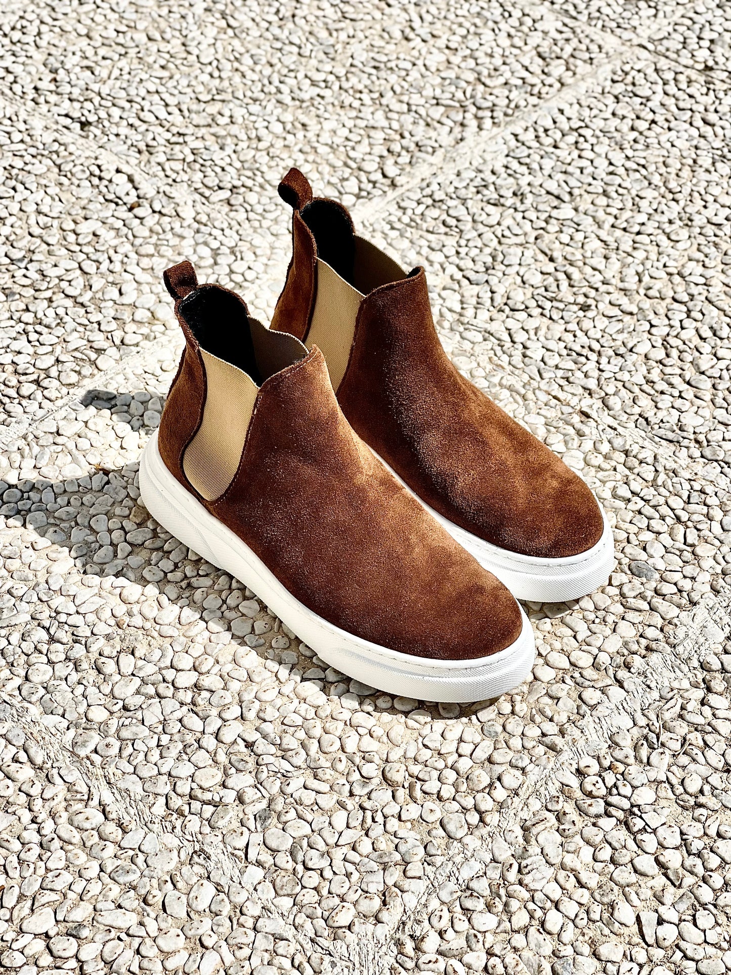 TELLY SUEDE COGNAC