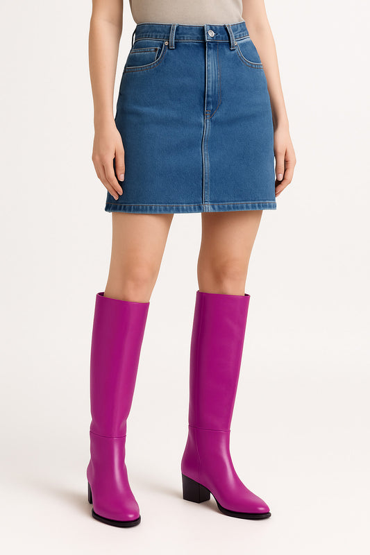KINE KOŽA FUCHSIA