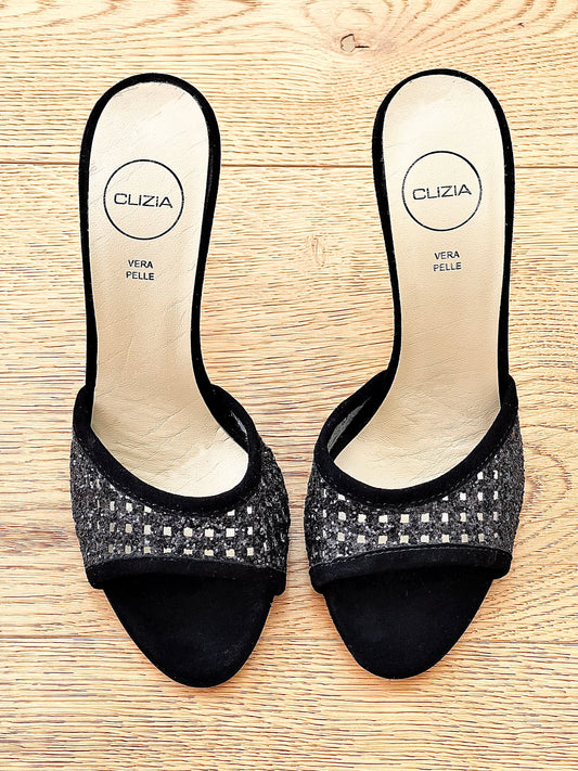 PALOMA GLITTER ČIERNA