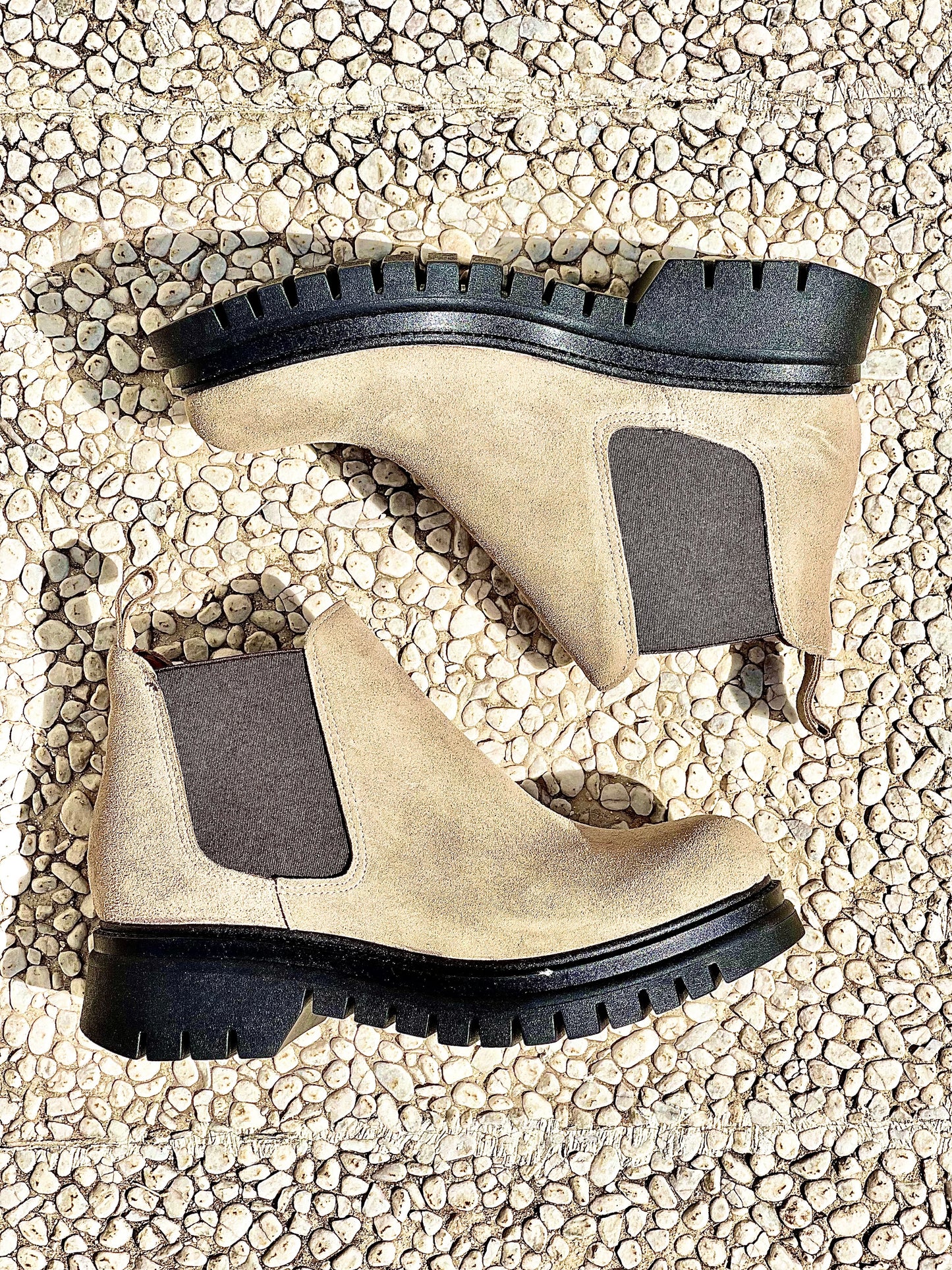 RAIDE SUEDE TAUPE