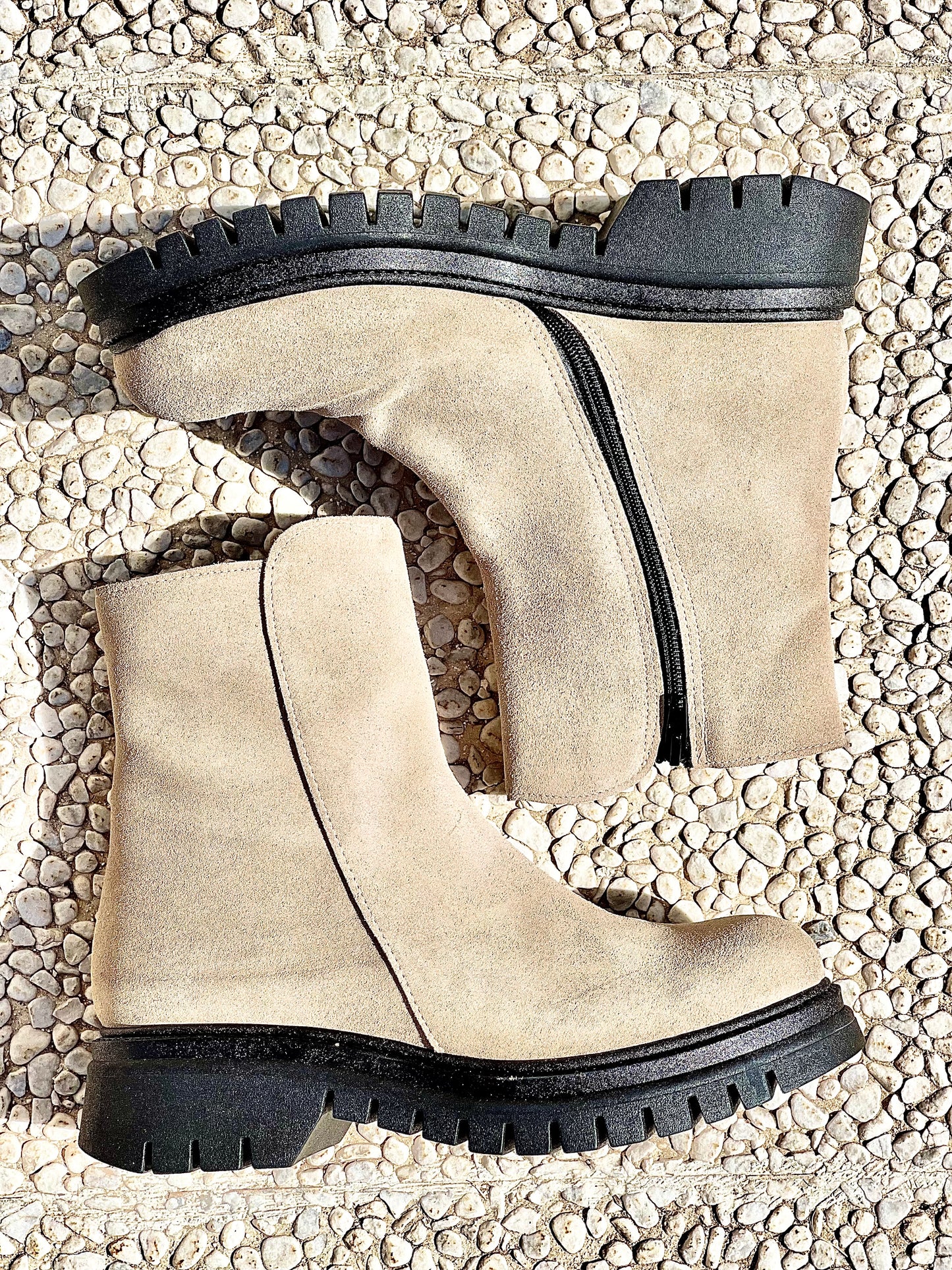 JIL SUEDE TAUPE