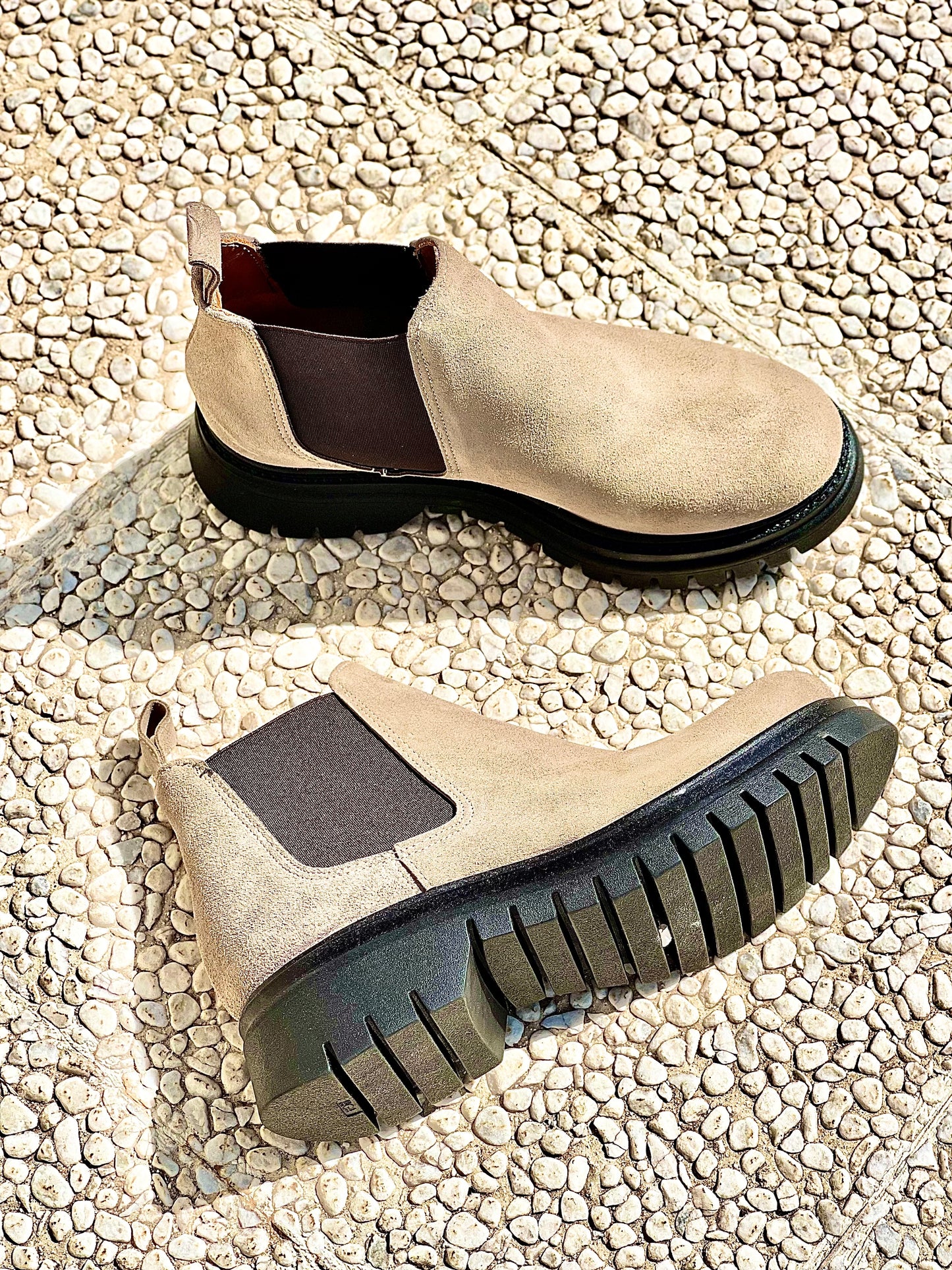 RAIDE SUEDE TAUPE
