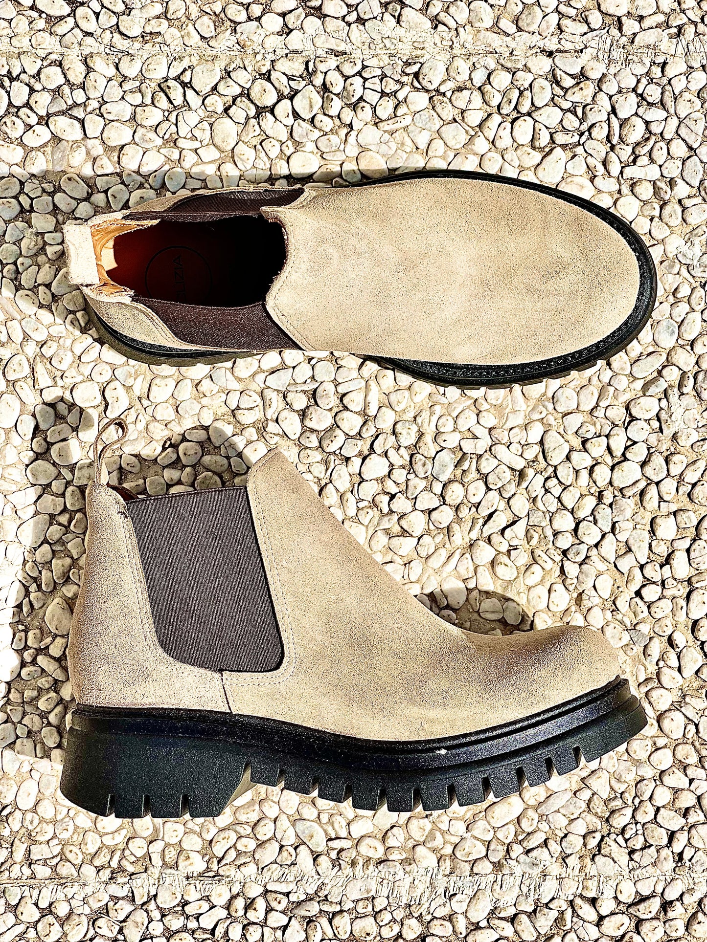 RAIDE SUEDE TAUPE