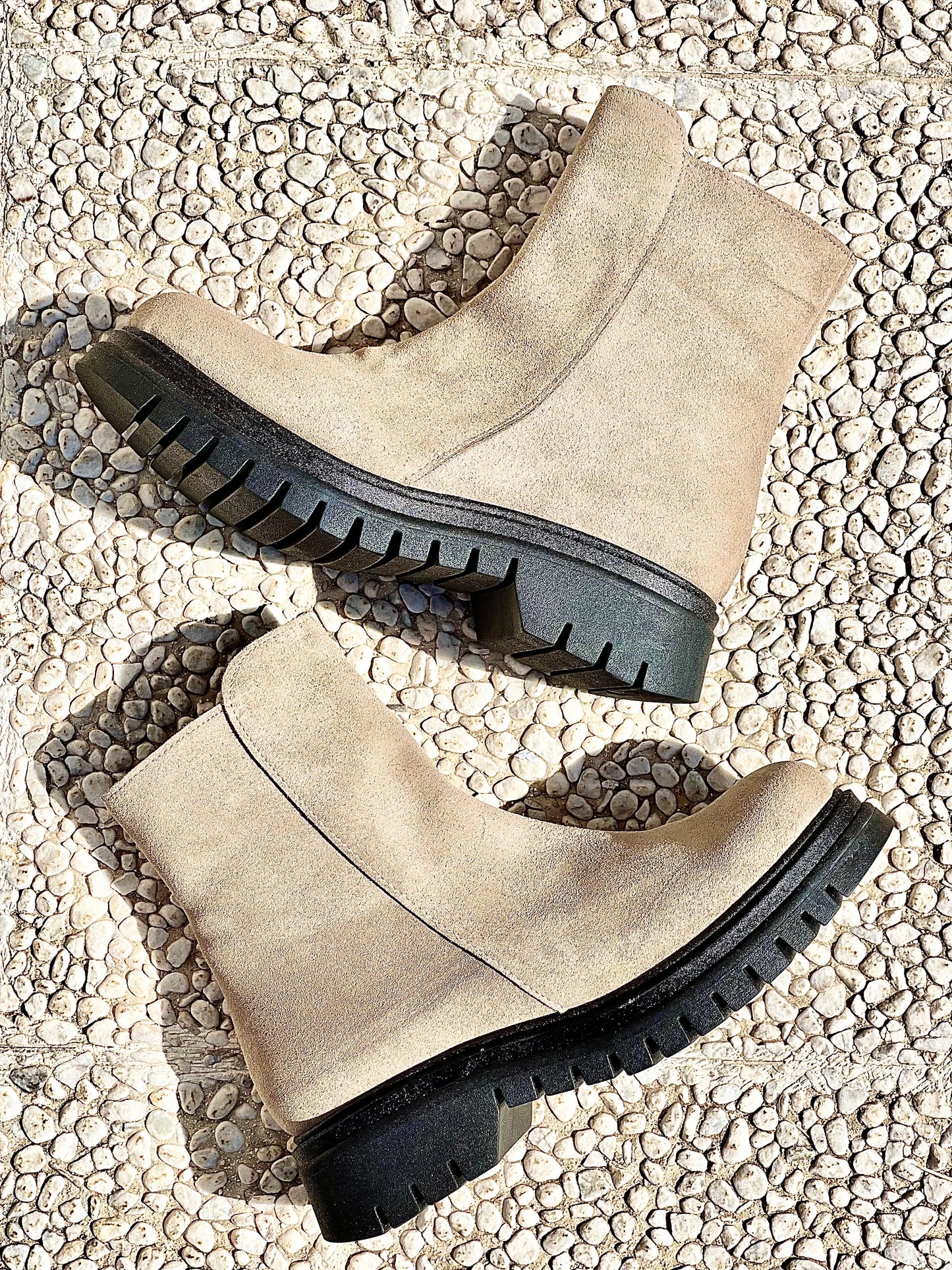 JIL SUEDE TAUPE