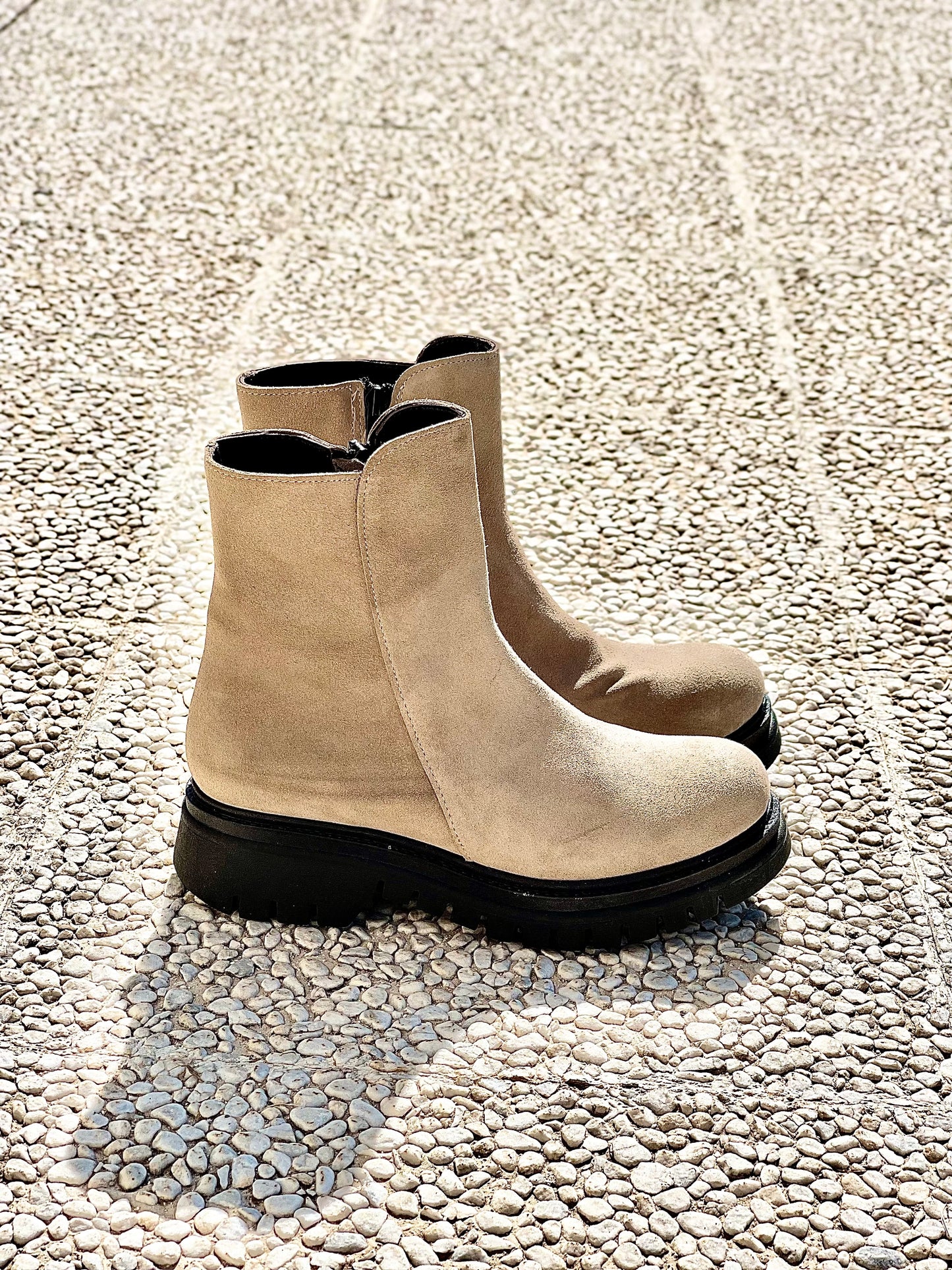 JIL SUEDE TAUPE