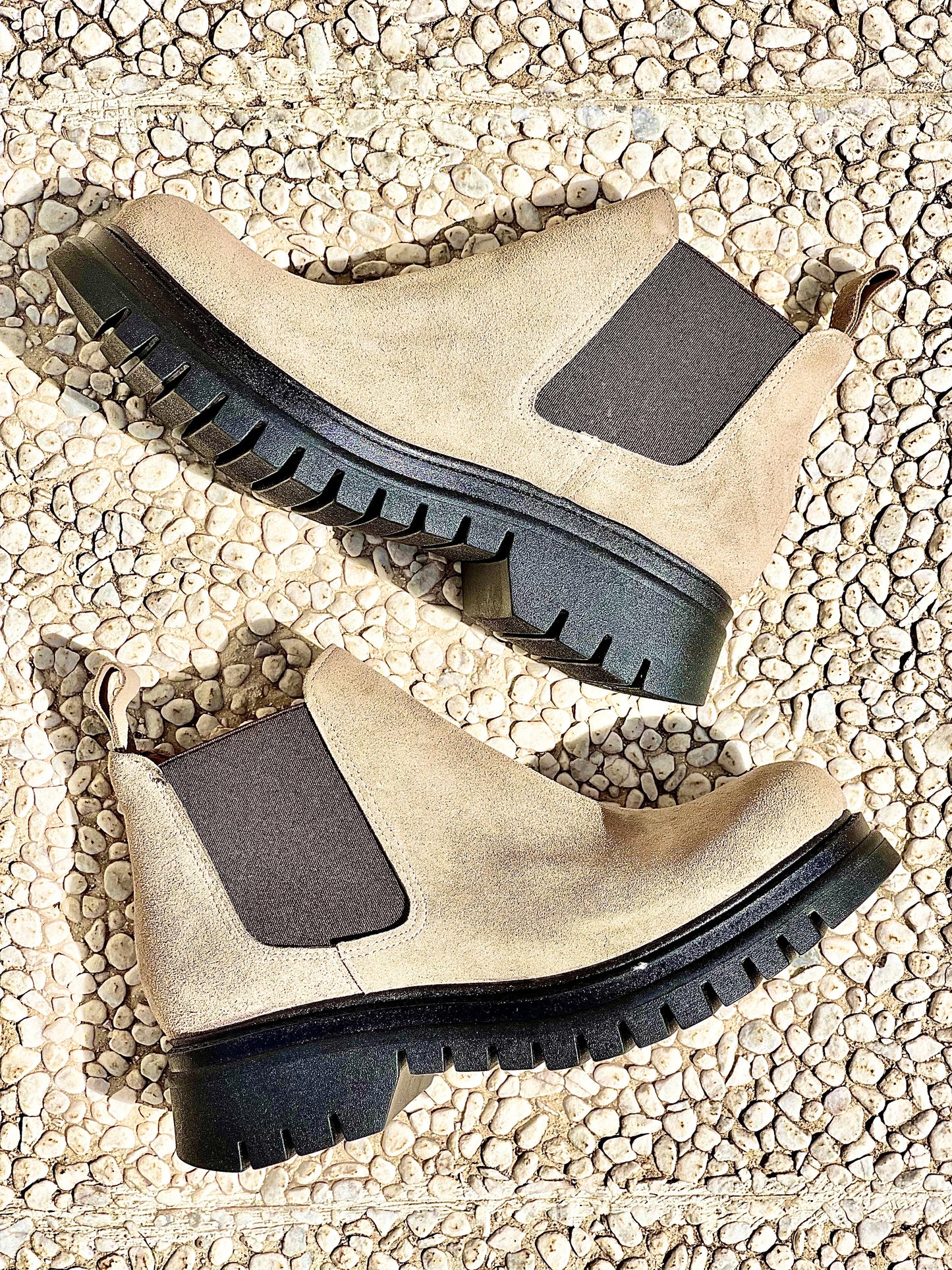 RAIDE SUEDE TAUPE