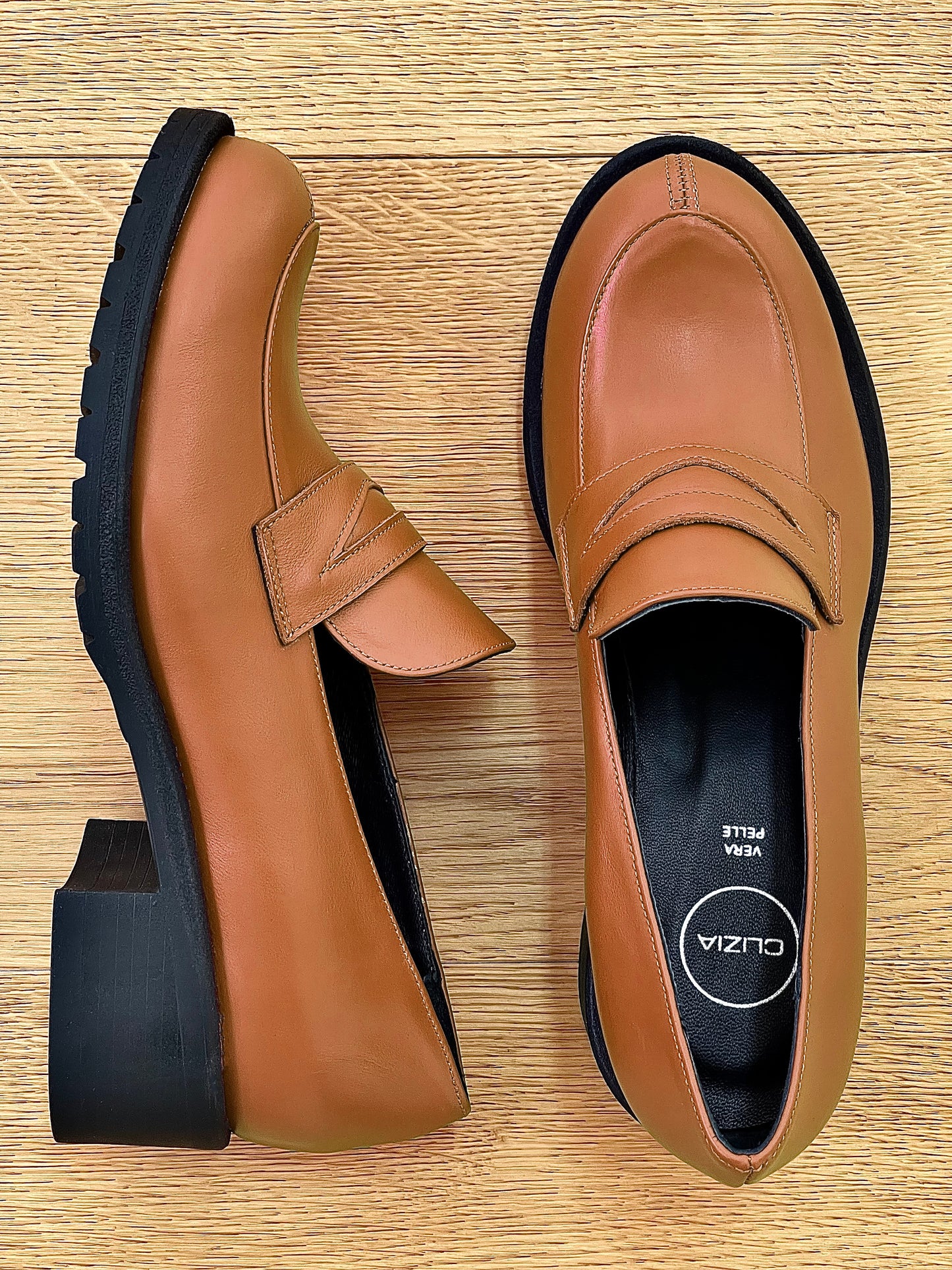 NELLY LÄDER COGNAC