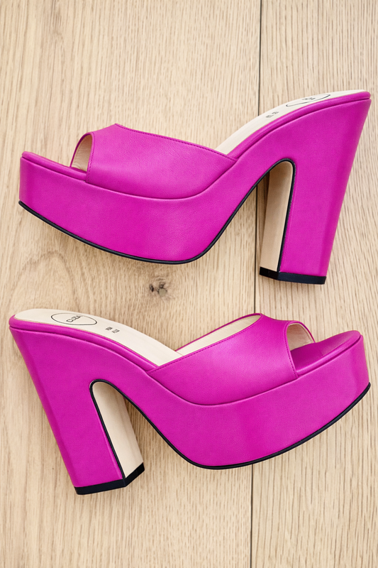 LIPSEY LÄDER I FUCHSIA