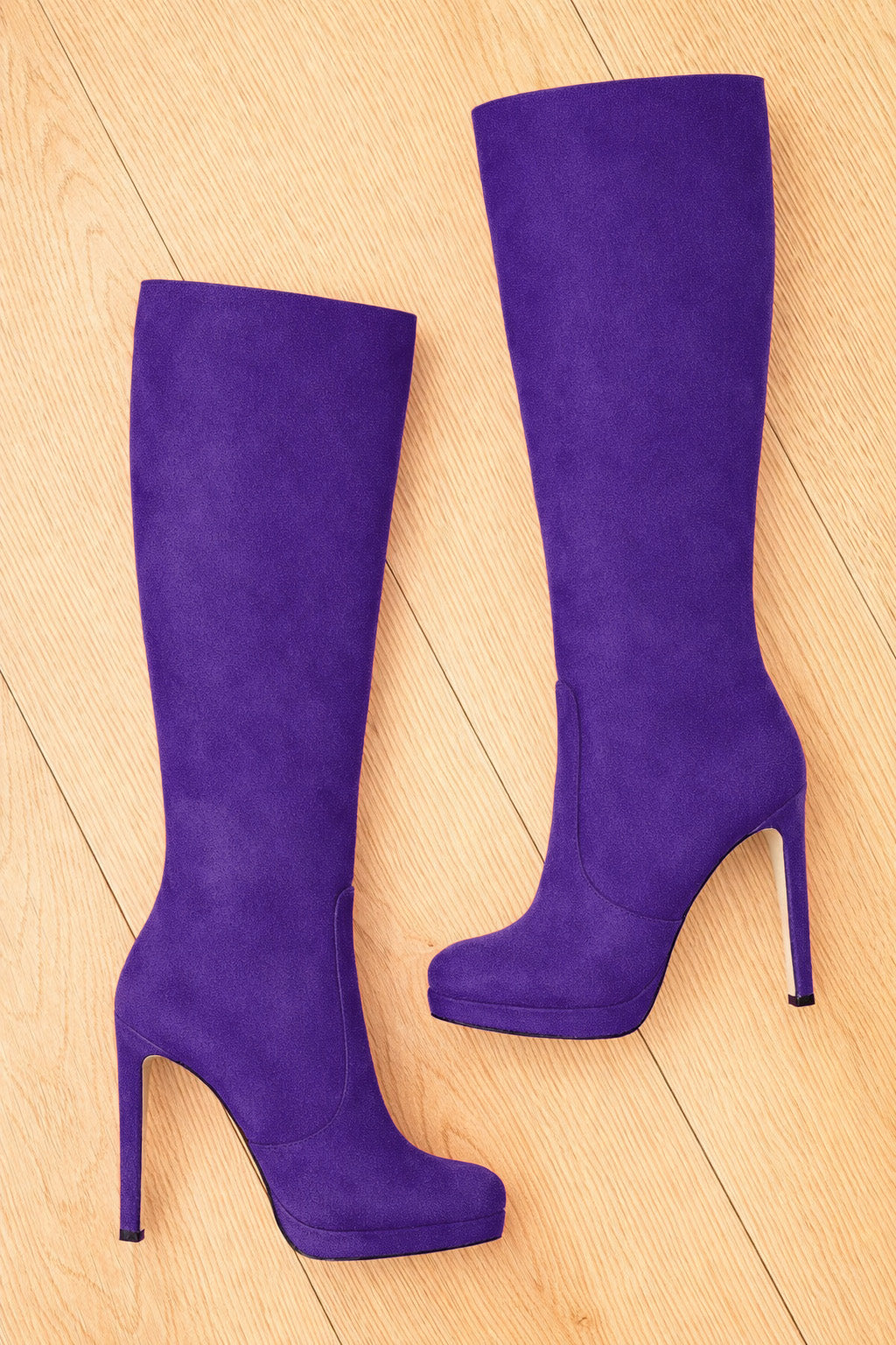 布拉格 紫色麂皮