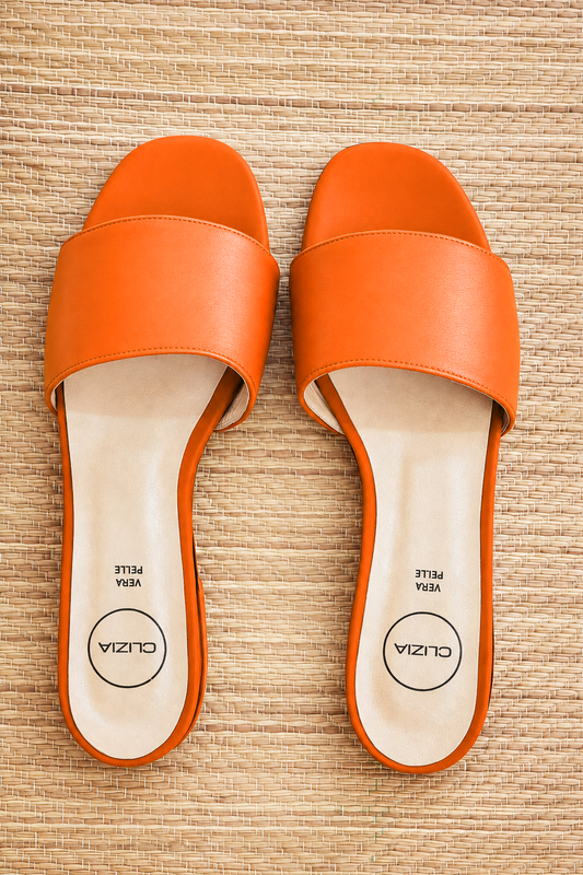MANHATTAN PELLE ARANCIONE
