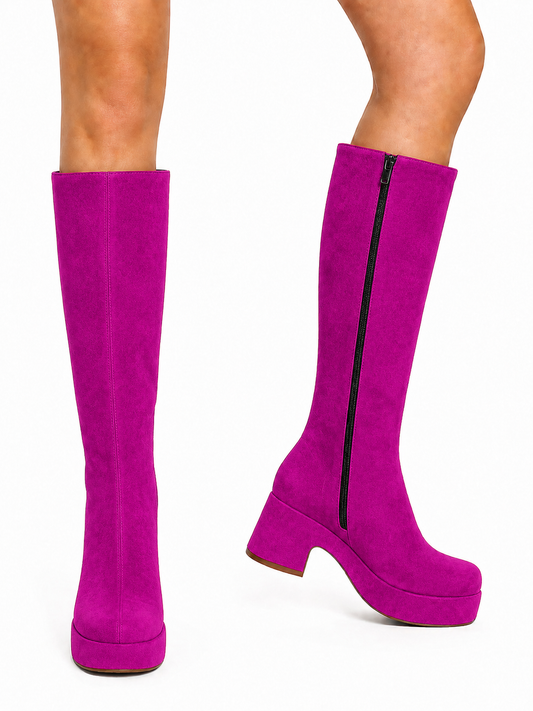 CLARK CAMOSCIO FUCSIA