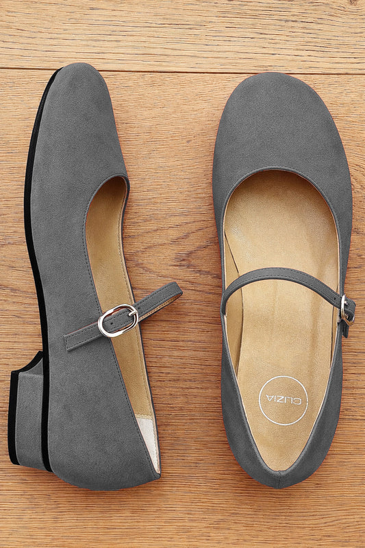 ZELIA CAMOSCIO GRIGIO