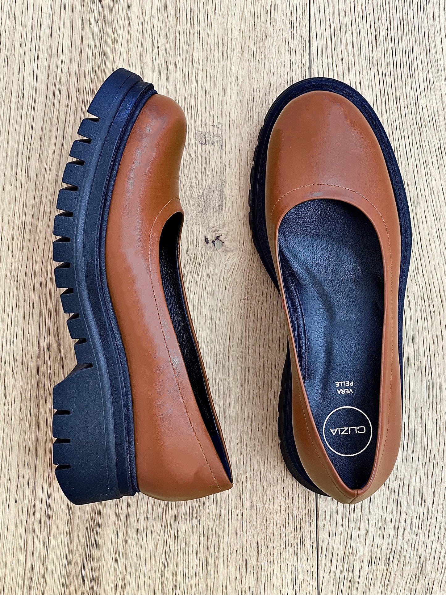 AMBER PELLE COGNAC