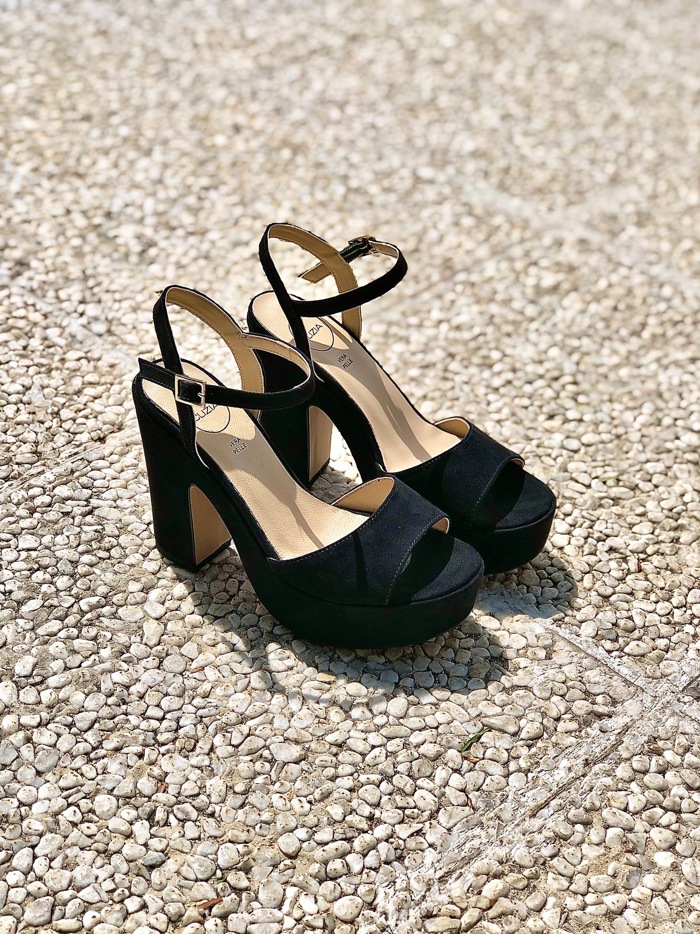 ANITA SCAMOSCIATO NERO