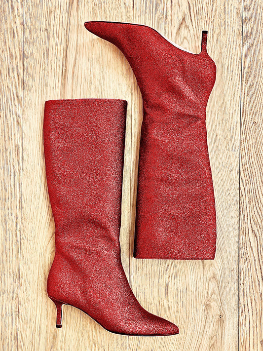 MELISSA GLITTER ROSSO