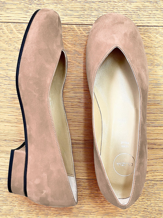 ANJA DOVE GREY SUEDE