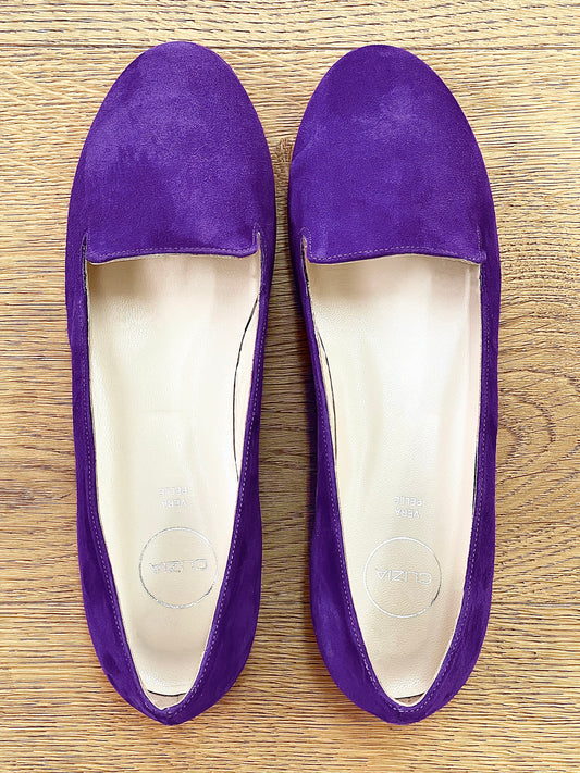 PURPLE SUEDE DOLORES