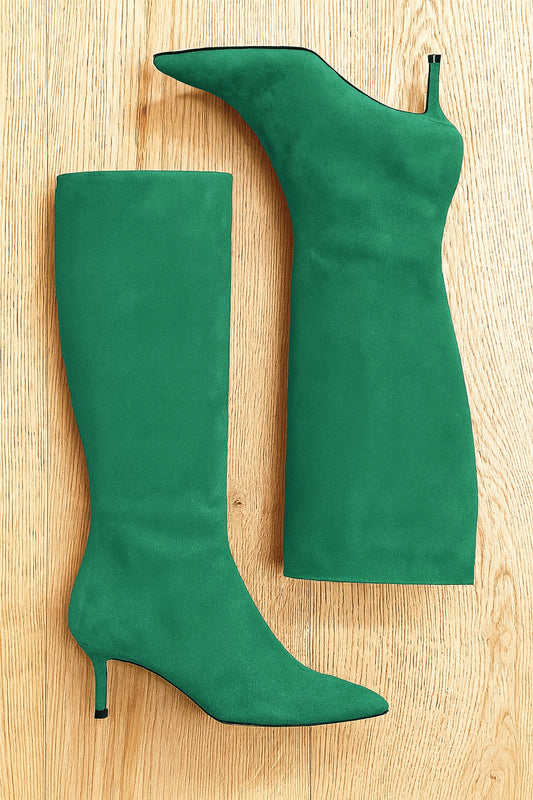 MELISSA GREEN SUEDE