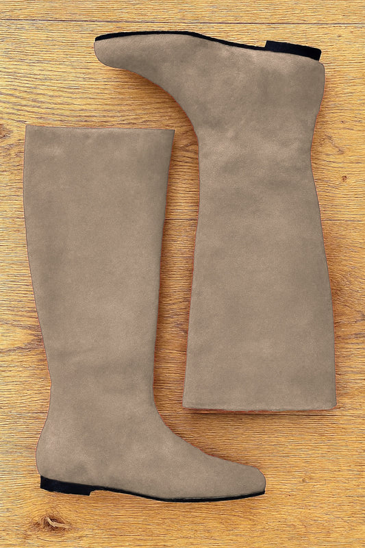 CINDY DOVE GREY SUEDE