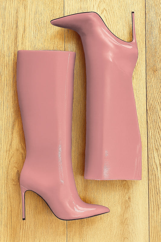 JUANA RŮŽOVÁ LAKOVANÁ KŮŽE